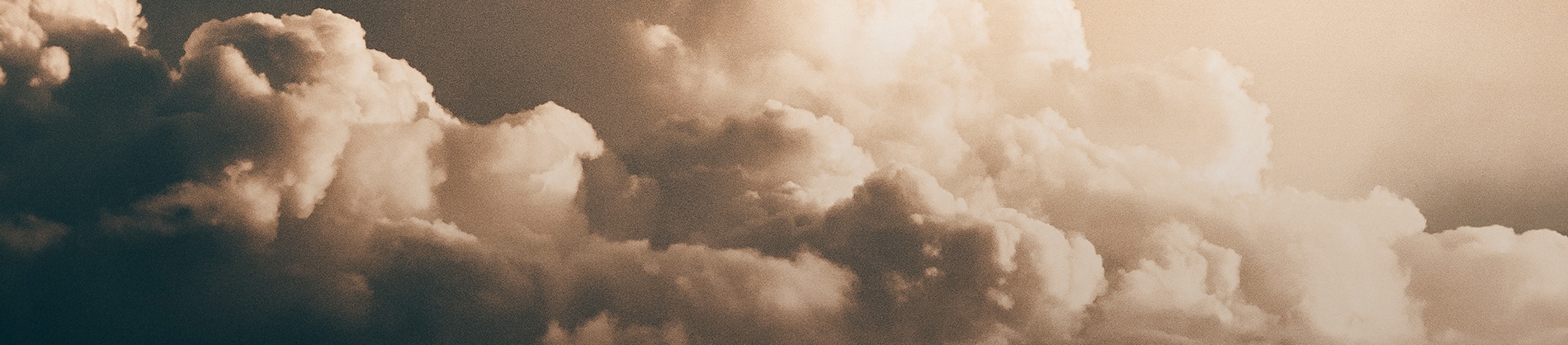 Sepia filtered clouds Sepia filtered clouds