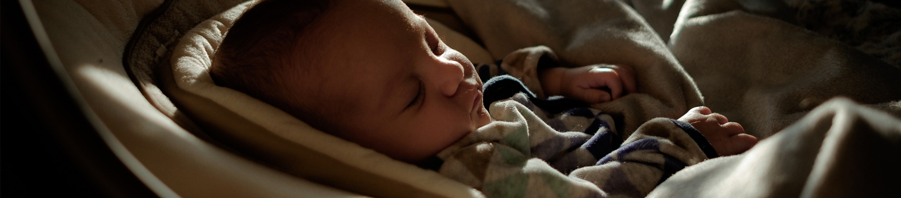 A sleeping baby A sleeping baby