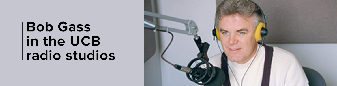 Remembering Bob Gass: Bob on the air Remembering Bob Gass: Bob on the air