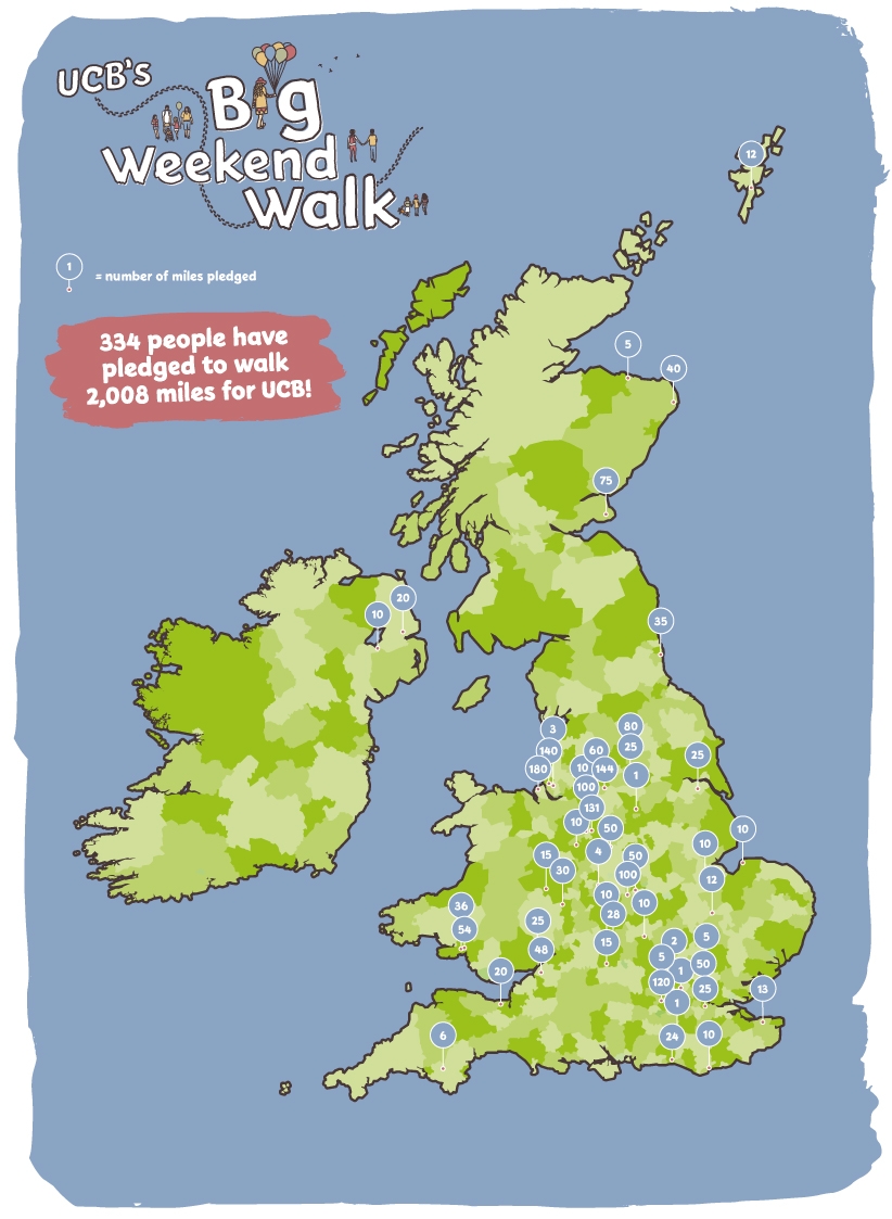Big Weekend Walk Map