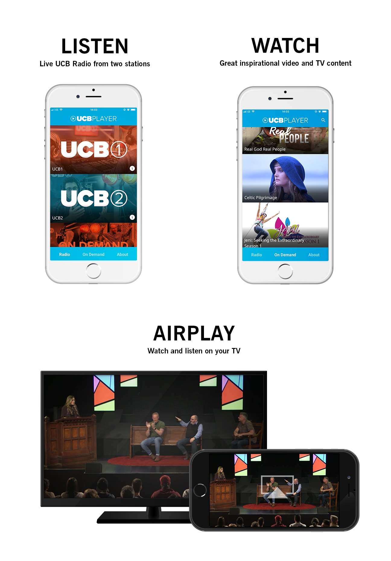 UCB Player app updates UCB Player app updates